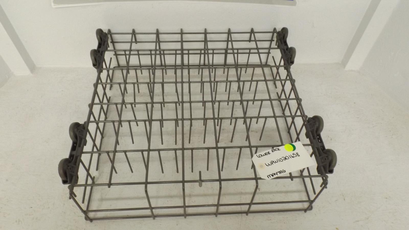 MAYTAG DISHWASHER WPW10201658 LOWER RACK (USED) MAYTAG DISHWASHER WPW10201658 LOWER RACK (USED)